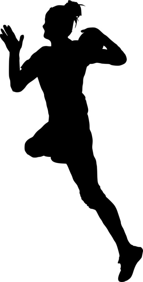 Free Png Sport Handball Silhouette Png Images Transparent - American Football (480x948), Png Download