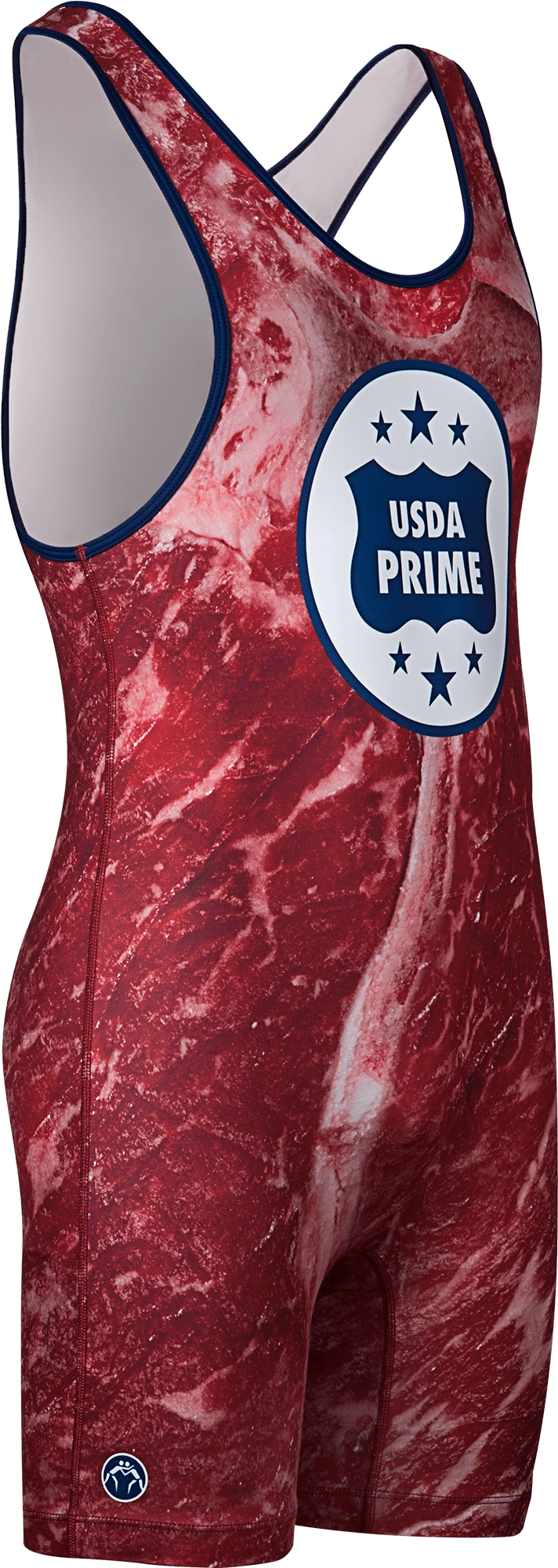 T Bone Singlet Red White Blue - Active Tank (2000x2000), Png Download