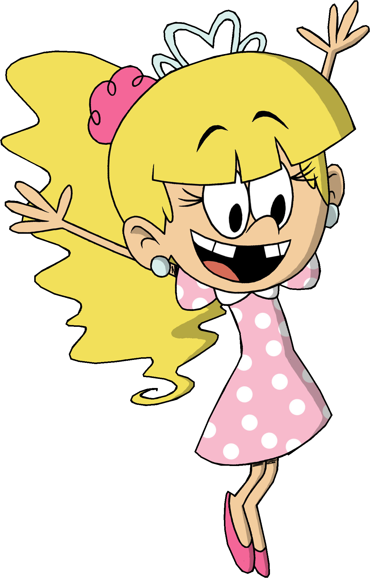 Lola Loud 90s Au Vector - Lola Loud (1254x1956), Png Download