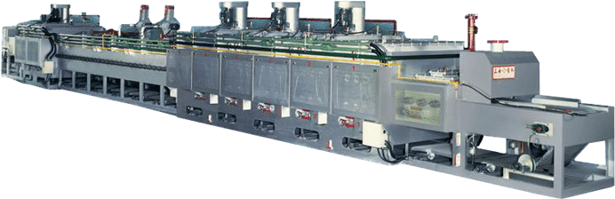 Sy-623 Continuous Type Burning Blunt Furnace < Electric - Train (800x540), Png Download