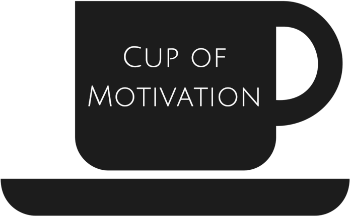 Cup Of Motivation - Coffee Sign Logo (718x476), Png Download