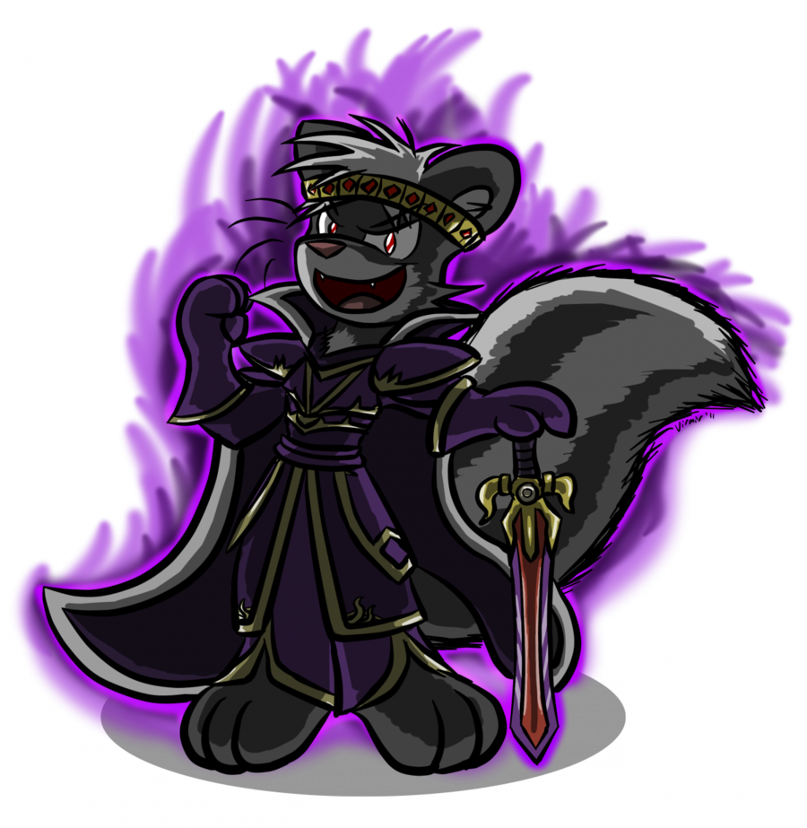 Skunk King Clipart Skunks Horse - Illustration (900x923), Png Download