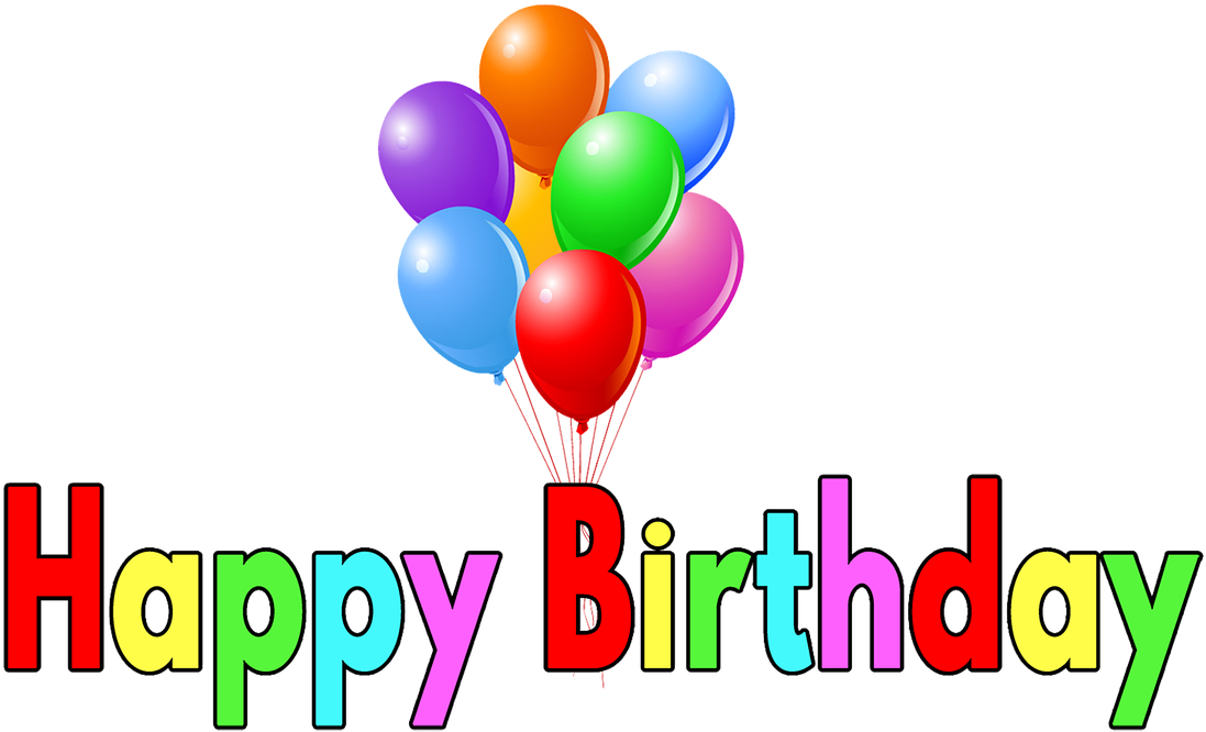 Happy Birthday Text Colorful Png Image - Happy Birthday Png (640x427), Png Download