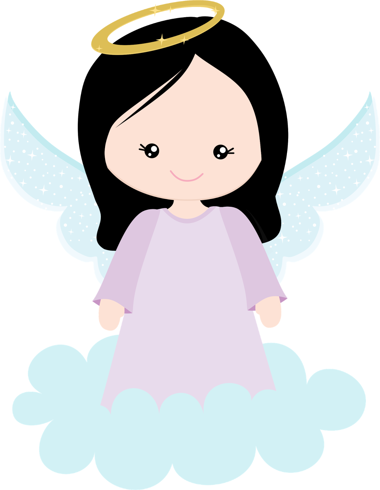 Pin By Adriele Carlos Petraglia On Batismos - Girl Angel Clipart (1241x1600), Png Download