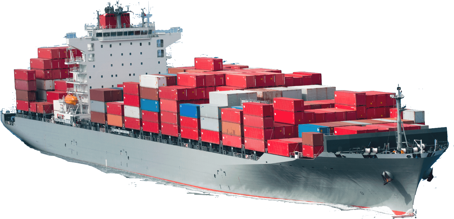 Picture Of Cargo Ship - Cargo Ship Png (1701x1129), Png Download