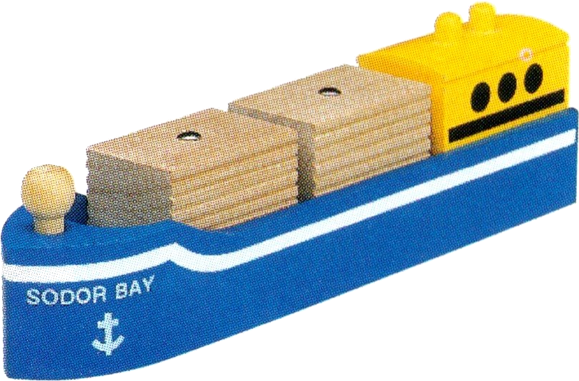 1994 Sodor Bay Cargo Ship Lc99059 - Wiki (813x535), Png Download