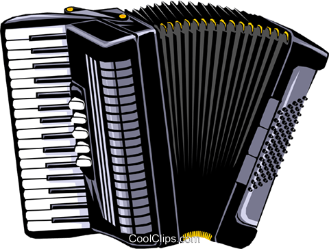 Acordeón Libres De Derechos Ilustraciones De Vectores - Accordion Instruments (480x364), Png Download