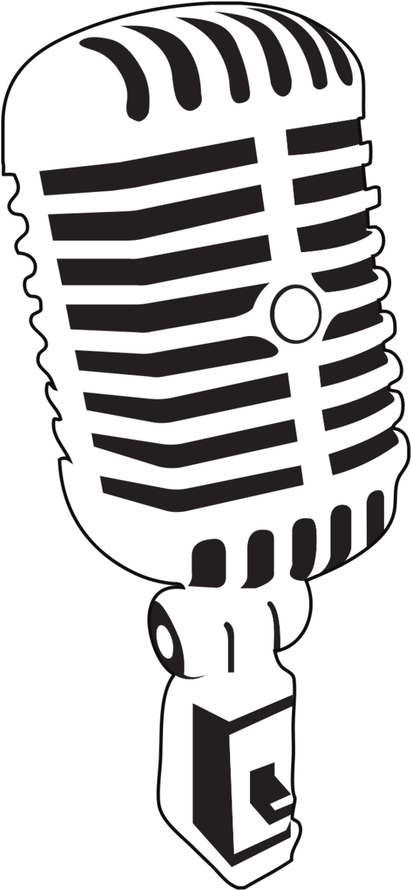 Clipart Resolution 905*1280 - Vintage Microphone Vector Png (905x1280), Png Download