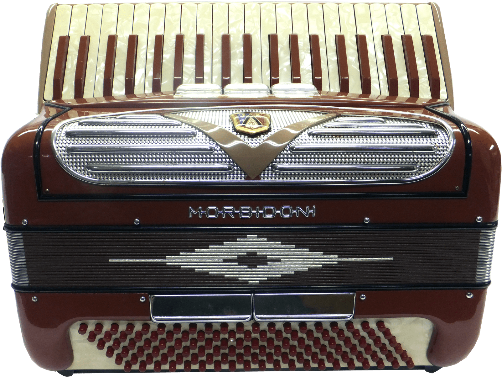 Morbidoni 120 Bass Accordion Brown - Bass Guitar (1730x1335), Png Download