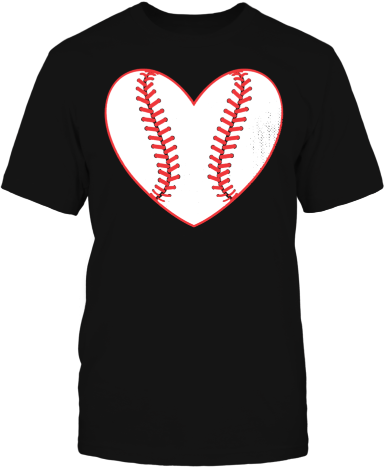 Baseball Heart Shirt Men's Baseball T Shirt T Shirt, - Dc Shoes Star Ss (1000x1000), Png Download