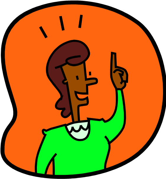 Png Girl Thinking Clipart - Thinking Clipart (590x610), Png Download