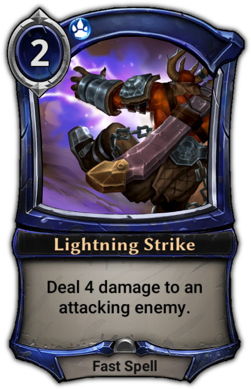 Lightning Strike - Eternal Backlash (529x801), Png Download