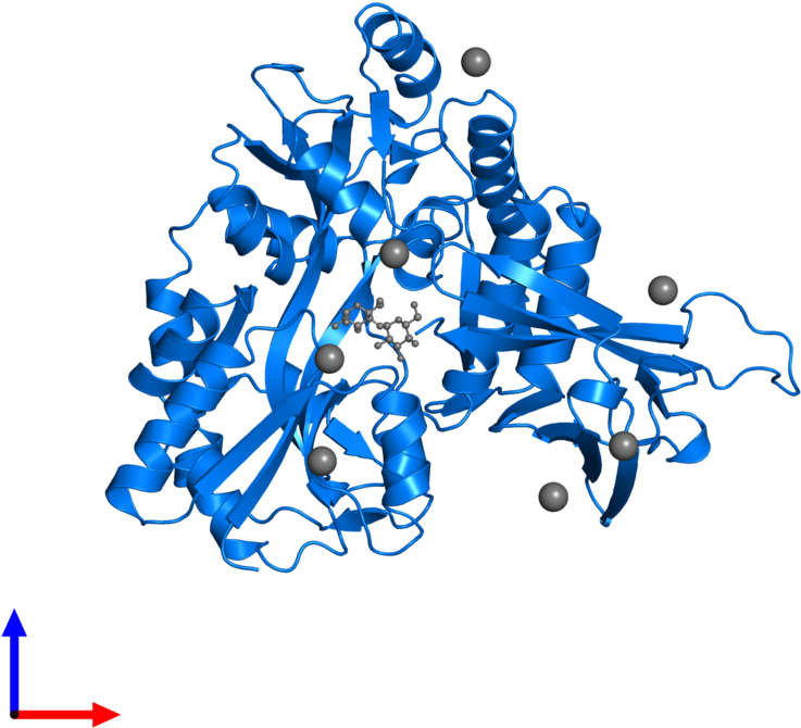 <div Class='caption-body'>pdb Entry 3d4c Contains 1 - Binding Protein (800x800), Png Download