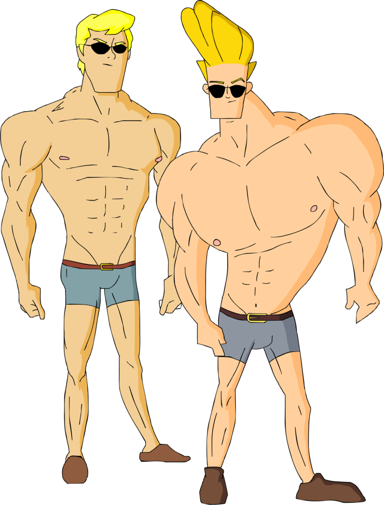 Fred And Johnny Sexy By Kim Possible333-d6fgjau - Johnny Bravo En Short (779x1025), Png Download