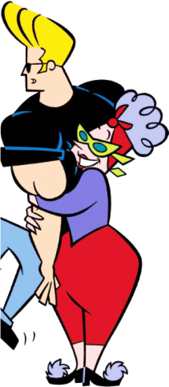 Johnny Bravo (333x808), Png Download