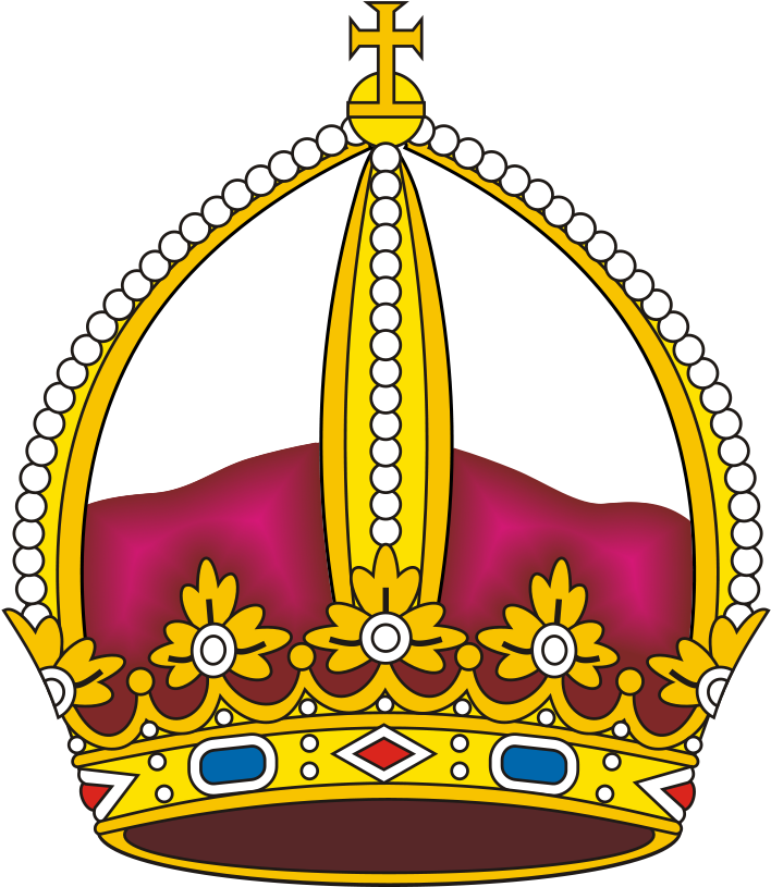 Brazil Prince Imperial Crown - Tag Heuer Carrera Black Diamond (724x1024), Png Download