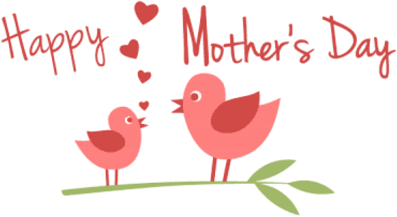 Free Png Bird Fly Mothers Day Png Png Images Transparent - Happy Mother's Day Png (850x442), Png Download
