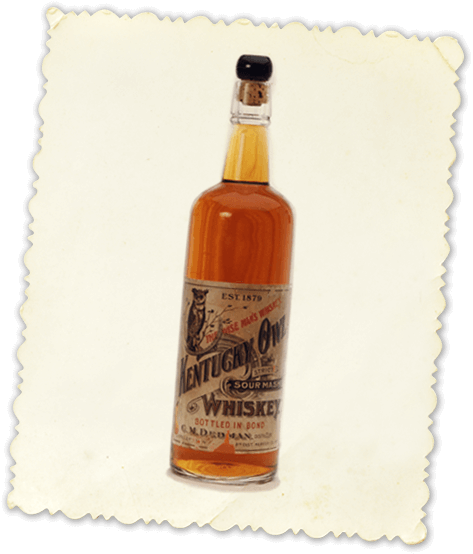 For Decades, It Produced "the Wise Man's Bourbon" Under - Jpeg (473x554), Png Download