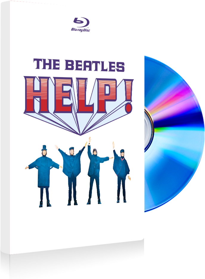 Blu-ray - Beatles, The - Help!: Deluxe Edition (2 Disc Box Set) (1024x1024), Png Download