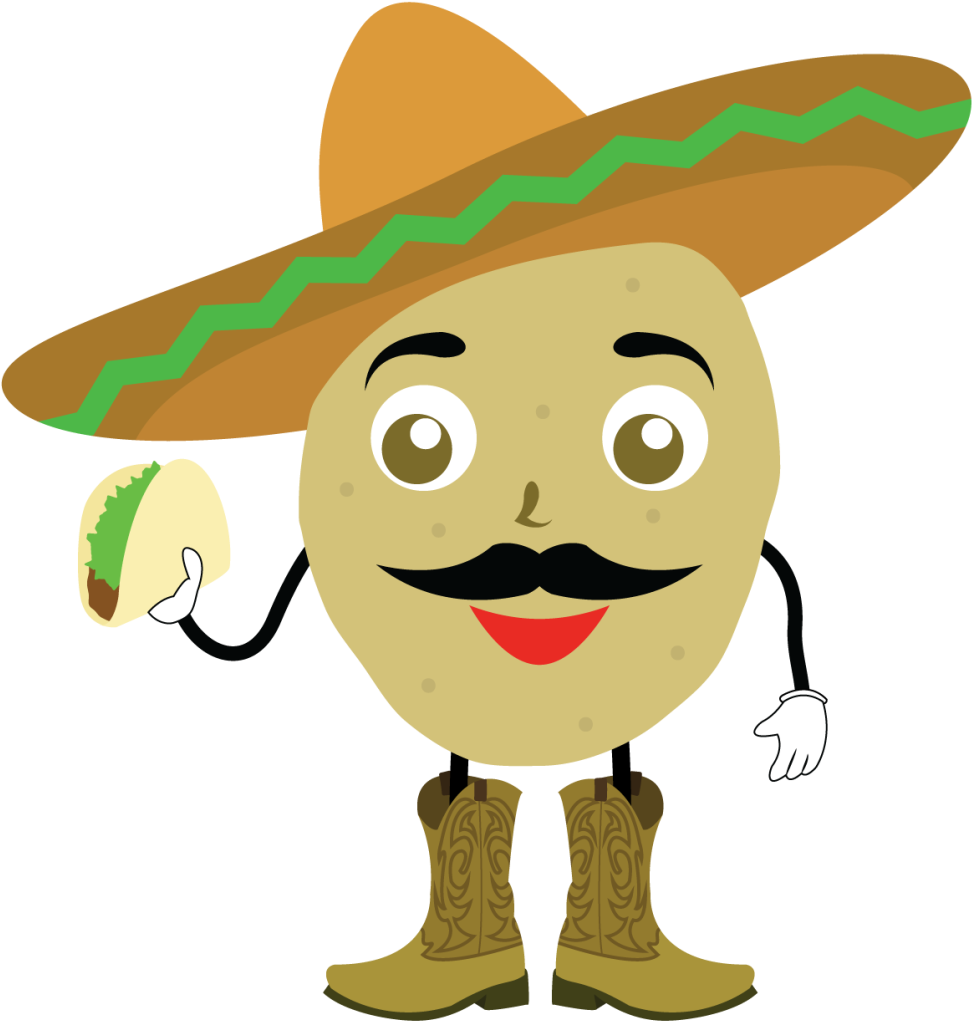 Papas Mexican Food - Logo For Tacos (1003x1024), Png Download