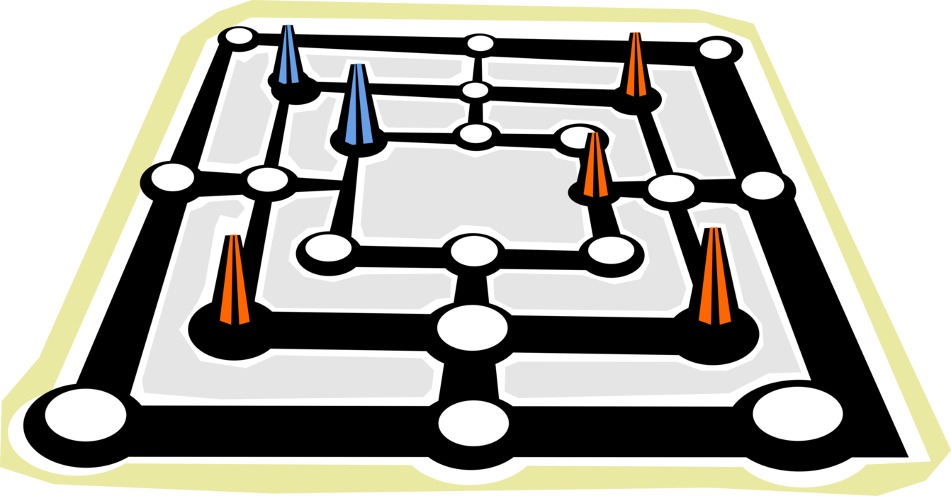 Circuit Board Royalty Free Vector Clip Art Illustration (480x259), Png Download