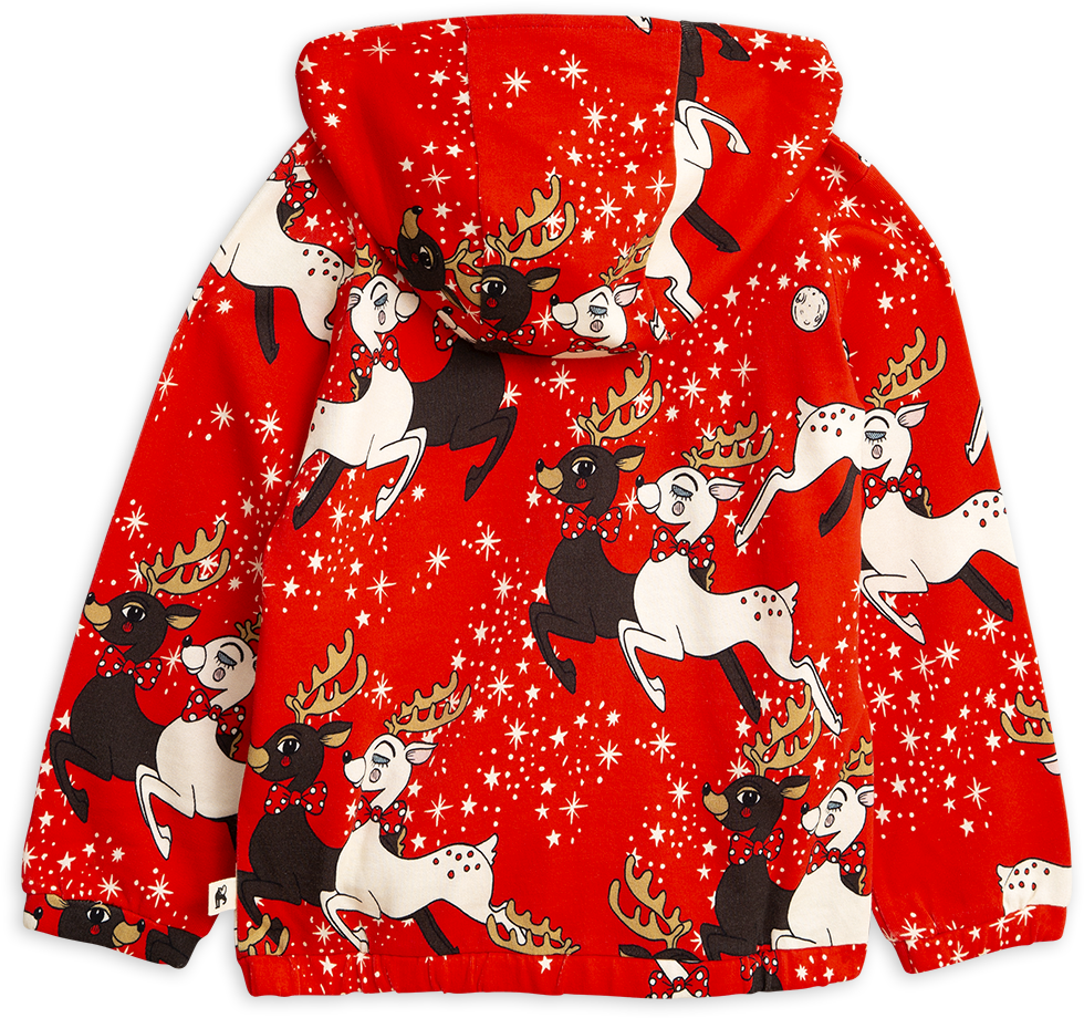 Felpa Renne Cotone Organico - Mini Rodini (1100x1430), Png Download