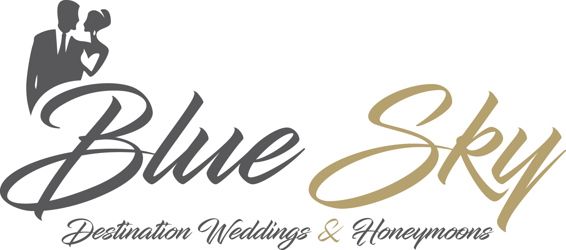 Blue Sky Destination Weddings - Decal House Airplane Wall Decal, Brown (1979x876), Png Download
