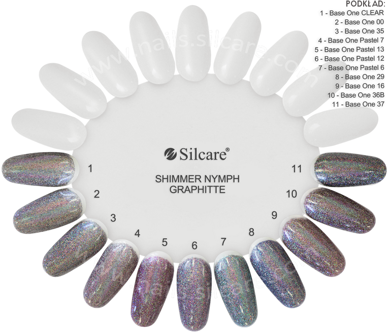 Silcare Manicure Decorating Materials Glitter Shimmer - Russian Night Tv (800x681), Png Download