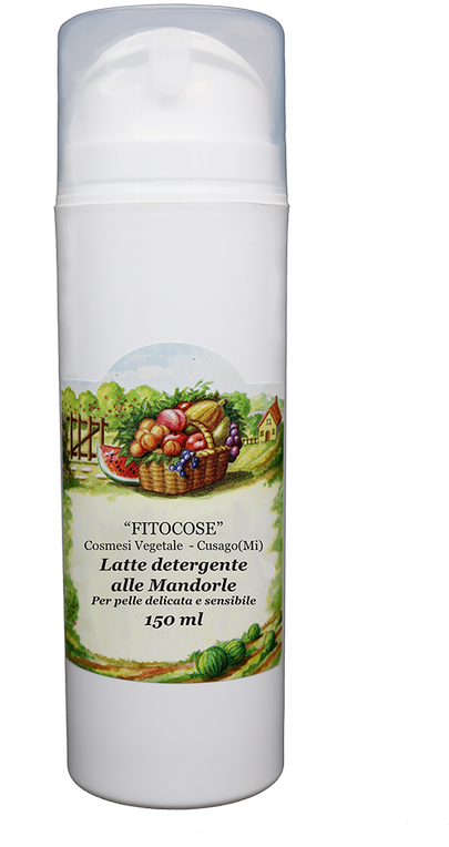 Fitocose Almond Milk Cleansing Milk - Crema Mani Alla Liquirizia (560x800), Png Download