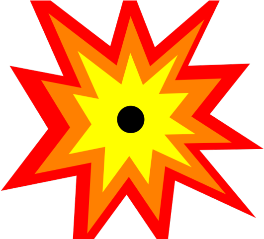 Picture Royalty Free Library Atomic Bomb Clipart - Explosion Icon Png (640x480), Png Download
