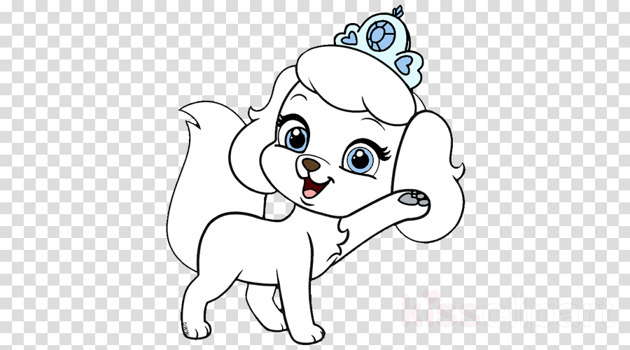 Line Art Clipart Dog Whiskers Cat - Daisy Black And White Clipart (900x500), Png Download