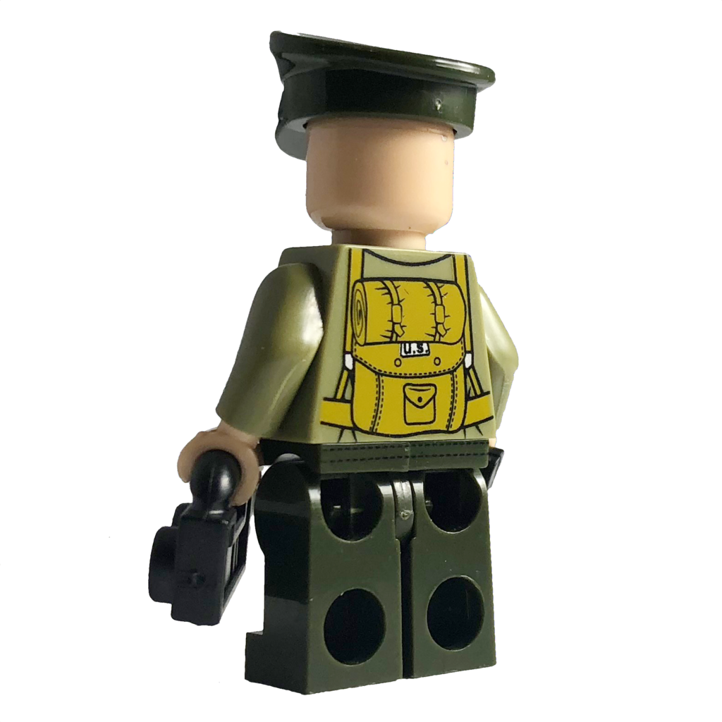 Minifig World War Ii American Normandy Officer - Normandy (1024x1024), Png Download