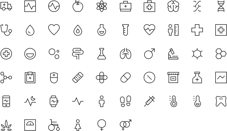 Healthcare Medical Icons 48px - Word Search (960x576), Png Download