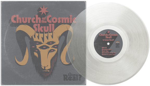 Vinyl & Any T-shirt - Satan Real ? Lp (600x600), Png Download
