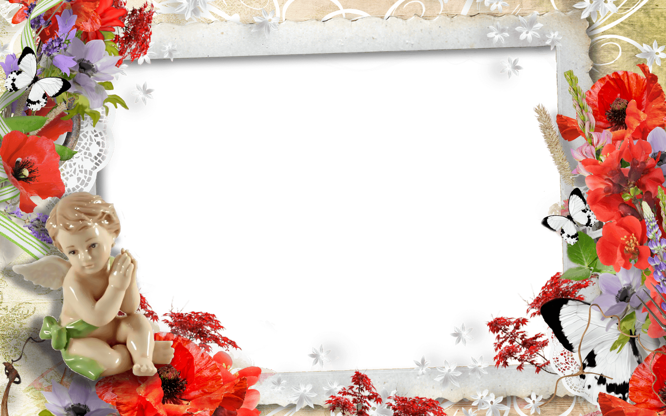 Picture Frames Vintage Clip Art \u2013 Romantic Frames (1368x855), Png Download