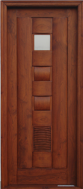 Solid Wooden Frame - Home Door (900x657), Png Download