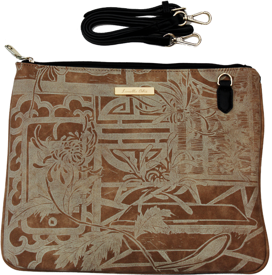 Vegan Bag Faux Suede Cross Body Removable Strap Clutch - Shoulder Bag (600x800), Png Download