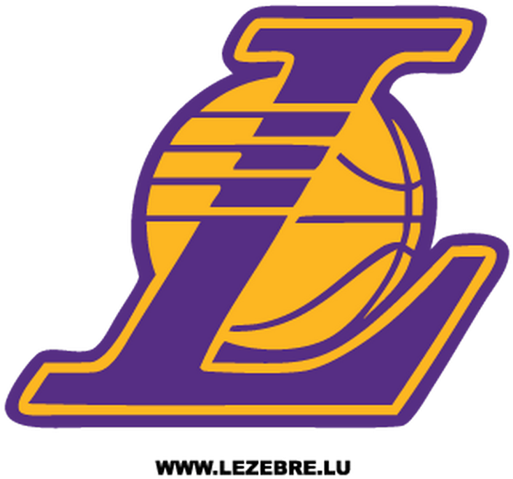 Los Angeles Lakers L (800x800), Png Download