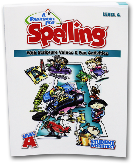 Spelling Level A Student Worktext - Reason For Spelling Level A Teacher Guidebook [book] (760x570), Png Download