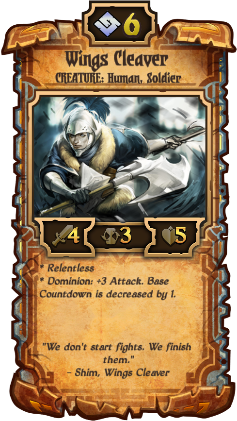 Scrolls Cards (501x870), Png Download