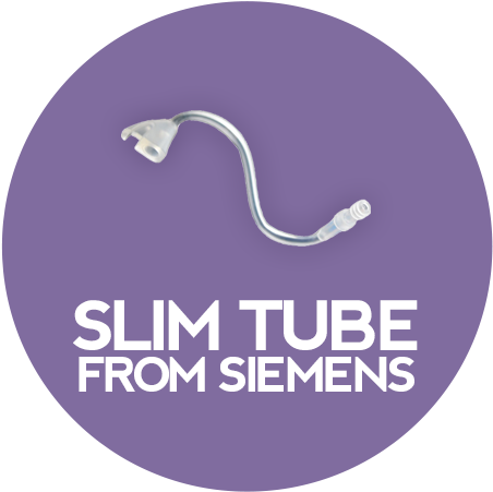 Siemens - Slim Tubes - Maria Brown Hearing Clinic (591x591), Png Download