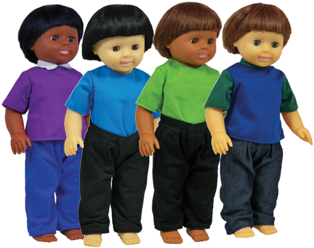 Get Ready Kids African American Boy Doll - Get Ready Kids Caucasian Boy Doll (650x650), Png Download