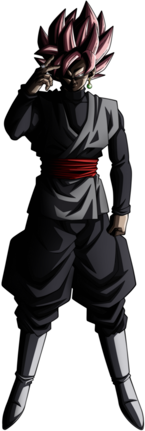 Black Goku By Nekoar - Goku Black Body (524x1524), Png Download