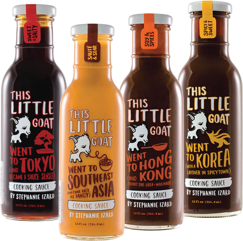 Sauces Group Pyramid - Little Goat Went To Korea Cooking Sauce 12oz (1000x1000), Png Download