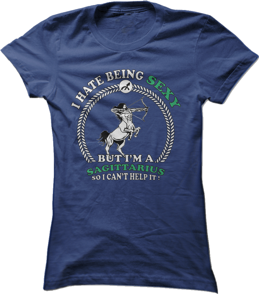 Sexy Sagittarius - Wordpress T Shirt (1010x1010), Png Download