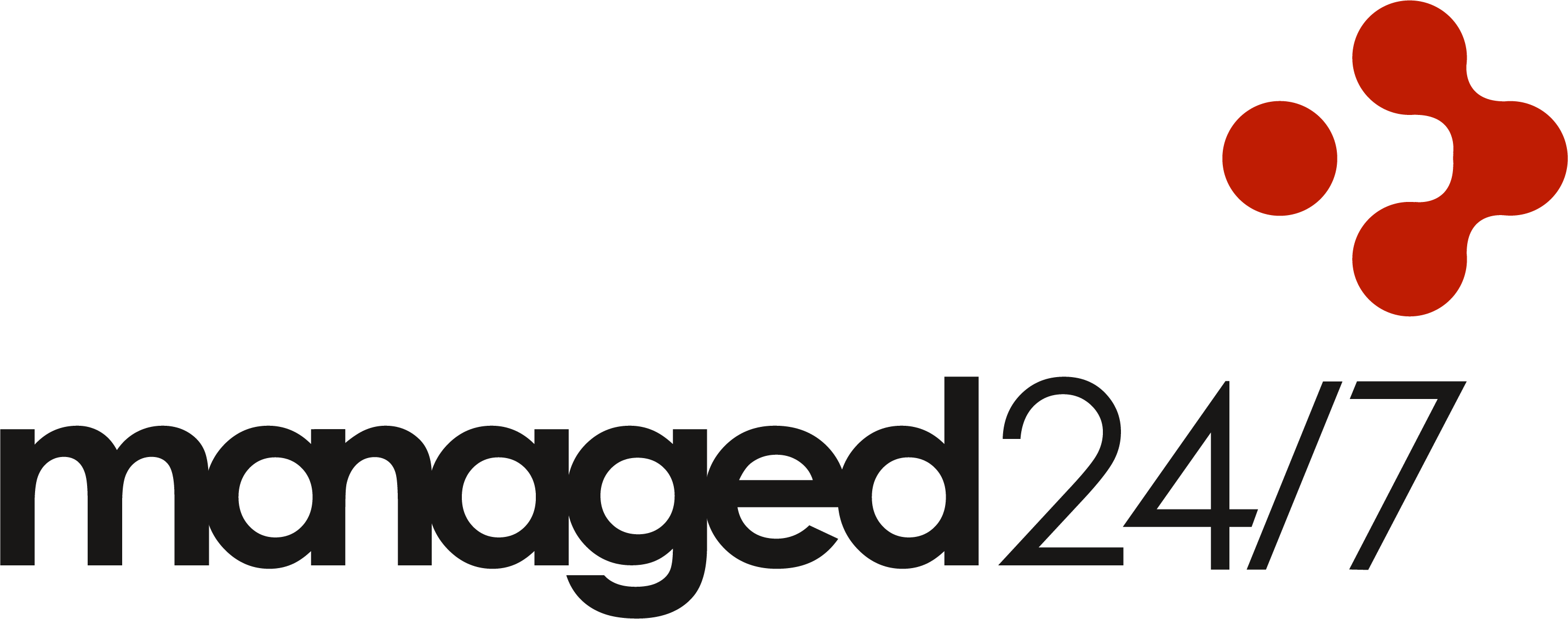 M247 Logo-1 - Managed 24 7 Logo (2862x1131), Png Download