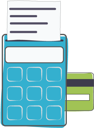 Paperless Transaction (555x554), Png Download