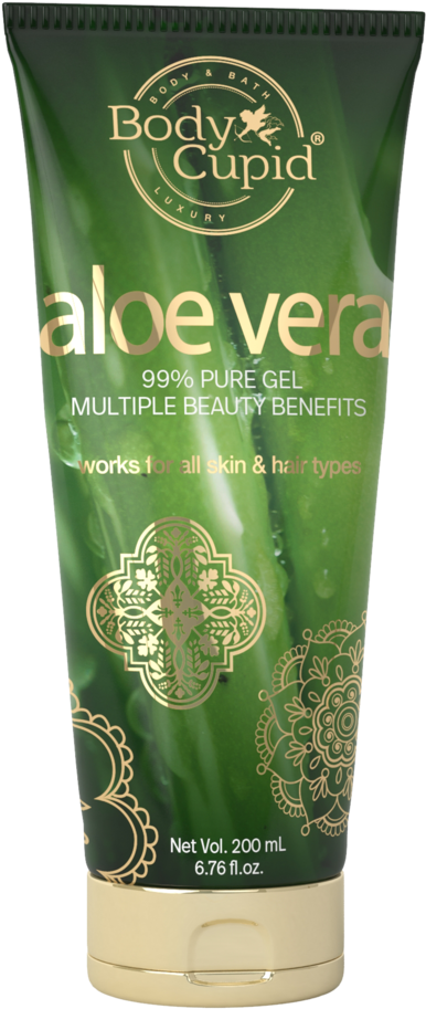 Body Cupid Aloe Vera Gel - Aloe Vera (1024x1024), Png Download