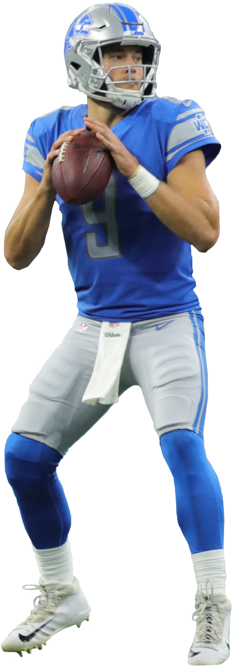 The Stadium Collection Offers A Large Variety Of Detroit - Football Player (980x2420), Png Download