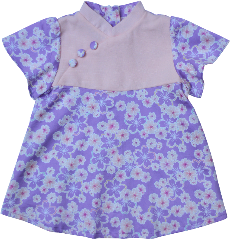 Hana Flare Dress Purple - Dress (1024x1024), Png Download